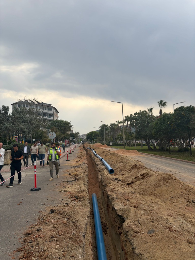 ALANYA İLÇESİ İÇME SUYU İSALE, ŞEBEKE, HAT YENİLEME VE GÜNDOĞMUŞ ORTAKÖY MAHALLESİ TERFİ İMALATI YAPIMI İŞİ